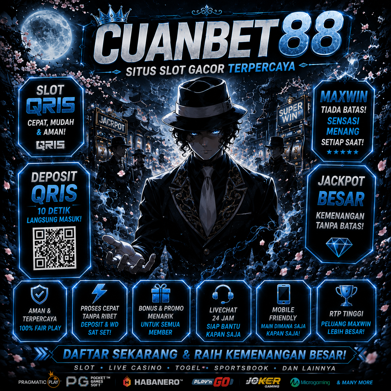 CUANBET88 | Situs Slot QRIS  dan Slot Gacor Terpercaya Bisa Dengan Mudah Menang image 1